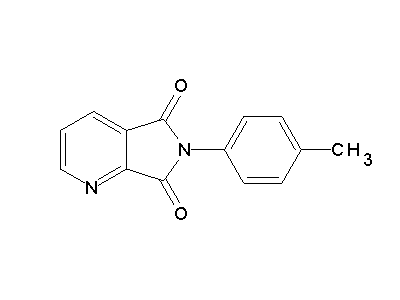 6-(4-methylphenyl)-5H-pyrrolo[3,4-b]pyridine-5,7(6H)-dione structure