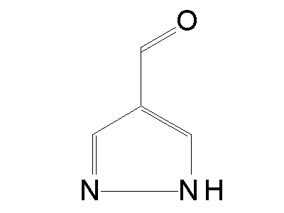 1H-pyrazole-4-carbaldehyde structure