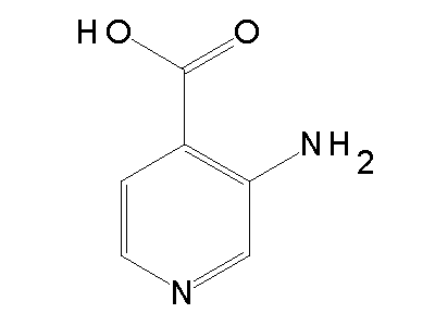 3-Aminoisonicotinic acid structure