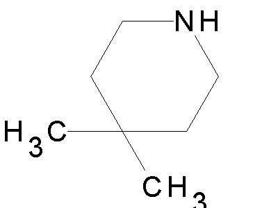 4,4-Dimethylpiperidine structure