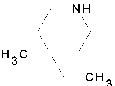 4-Ethyl-4-methylpiperidine structure