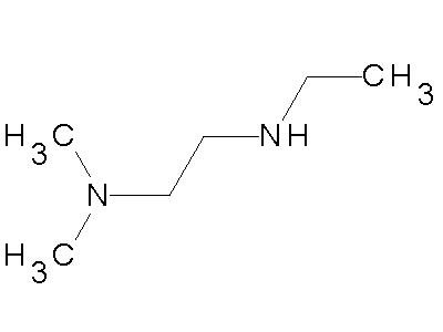 N1-ethyl-N2,N2-dimethyl-1,2-ethanediamine structure