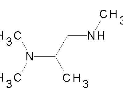 N1,N2,N2-trimethyl-1,2-propanediamine structure