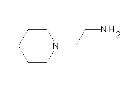 2-(1-piperidinyl)ethanamine structure