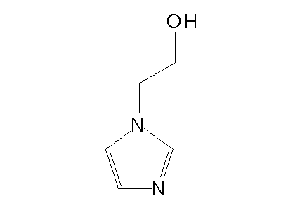 2-(1H-imidazol-1-yl)ethanol structure