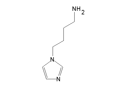 1H-Imidazole-1-butanamine structure