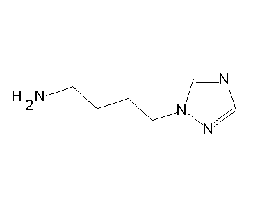 4-(1H-1,2,4-triazol-1-yl)butylamine structure