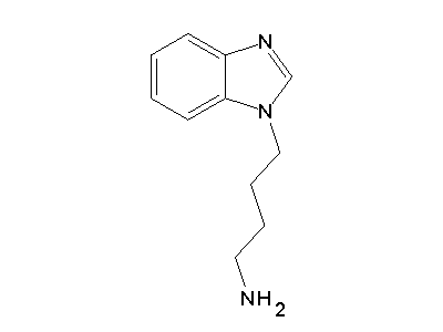 4-(1H-benzimidazol-1-yl)butylamine structure