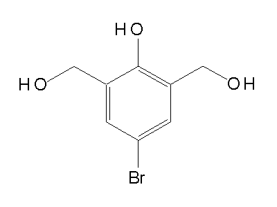 4-Bromo-2,6-bis-hydroxymethyl-phenol structure
