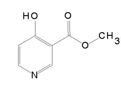 Methyl 4-hydroxynicotinate structure