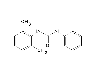 1-(2,6-Dimethylphenyl)-3-phenylurea structure