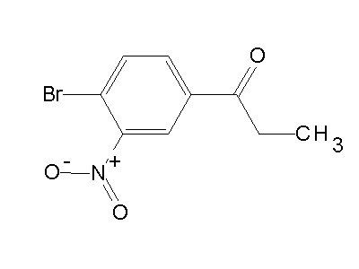 3'-Nitro-4'-bromopropiophenone structure