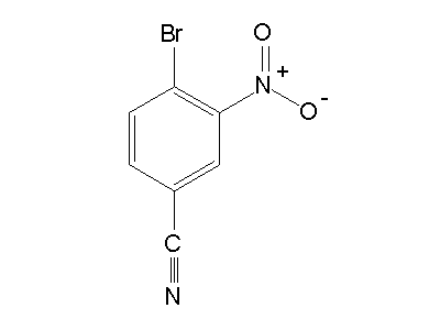 4-Bromo-3-nitrobenzonitrile structure