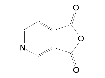 3,4-Pyridinedicarboxylic anhydride structure