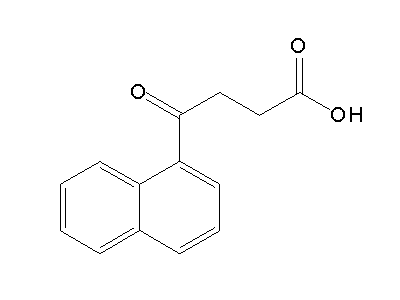 4-Naphthalen-1-yl-4-oxo-butyric acid structure