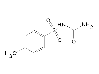 4-Methylphenylsulfonylurea structure