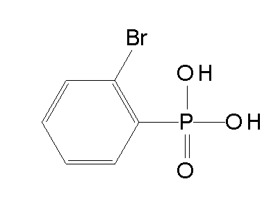 2-Bromophenylphosphonic acid structure