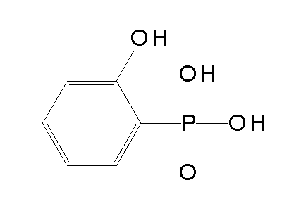 2-Hydroxyphenylphosphonic acid structure