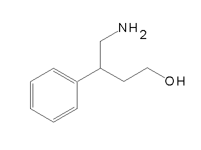 4-Amino-3-phenyl-1-butanol structure