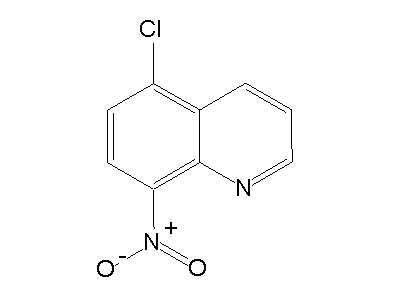 5-Chloro-8-nitroquinoline structure