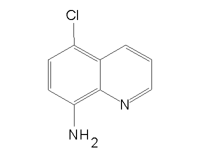5-Chloro-8-quinolinamine structure
