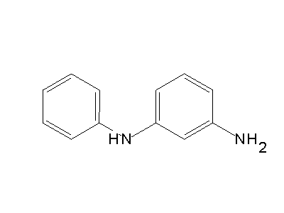 N-(3-aminophenyl)-N-phenylamine structure