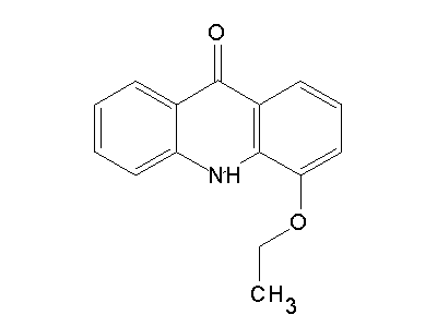4-Ethoxy-9(10H)-acridinone structure