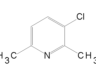 3-Chloro-2,6-dimethylpyridine structure