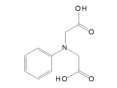 N-Phenyliminodiacetic acid structure