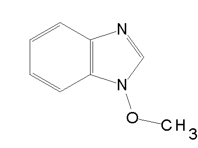 1-Methoxy-1H-benzimidazole structure