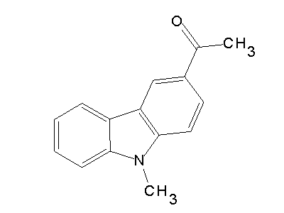 1-(9-Methyl-9H-carbazol-3-yl)ethanone structure