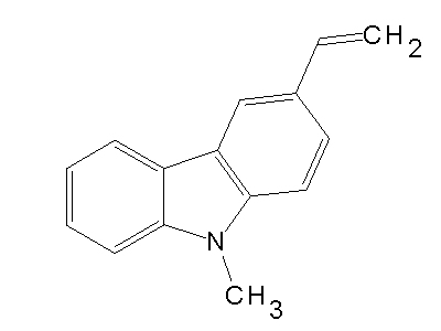 9-Methyl-3-vinyl-9H-carbazole structure