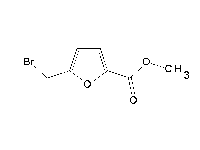 Methyl 5-(bromomethyl)-2-furoate structure