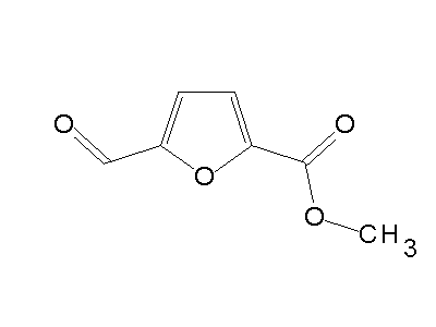 Methyl 5-formyl-2-furoate structure