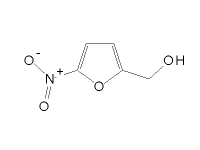 5-Nitro-2-furfuryl alcohol structure