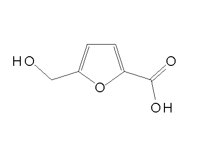 5-Hydroxymethyl-2-furancarboxylic acid structure