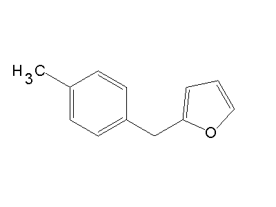 2-(4-Methylbenzyl)furan structure