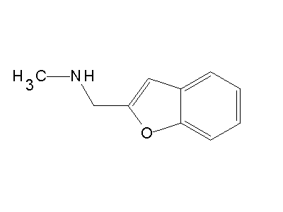 1-Benzofuran-2-yl-N-methylmethanamine structure