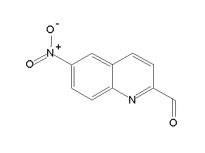 6-Nitro-2-quinolinecarbaldehyde structure