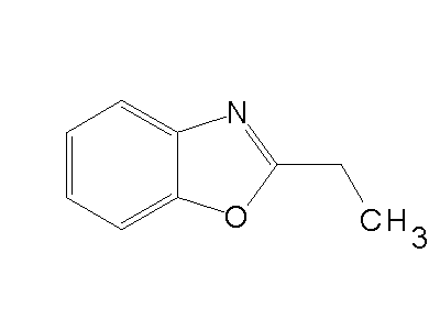 2-Ethyl-1,3-benzoxazole structure