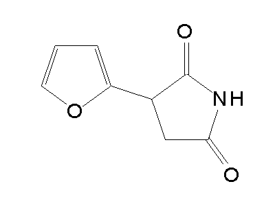 3-(2-Furyl)-2,5-pyrrolidinedione structure