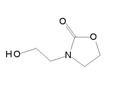 3-(2-Hydroxyethyl)-1,3-oxazolidin-2-one structure