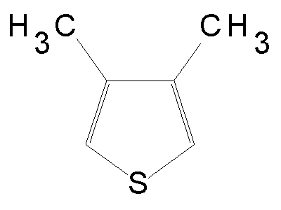 3,4-Dimethylthiophene structure