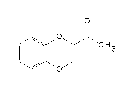 1-(2,3-Dihydro-1,4-benzodioxin-2-yl)ethanone structure