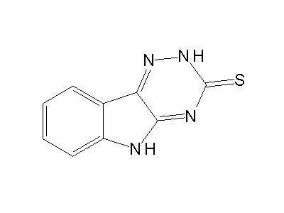 2,5-Dihydro-3H-[1,2,4]triazino[5,6-b]indole-3-thione structure