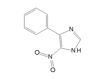 5-Nitro-4-phenyl-1H-imidazole structure
