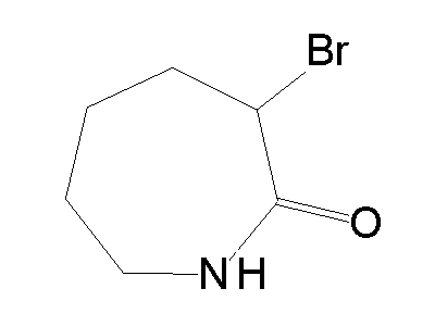 3-Bromohexahydro-2H-azepin-2-one structure