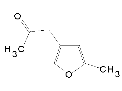 1-(5-Methyl-3-furyl)acetone structure