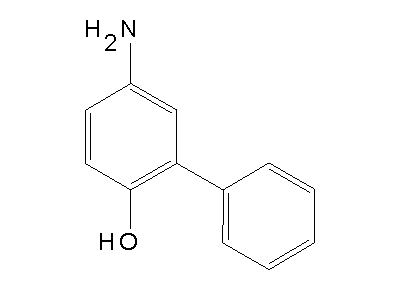 5-Amino-biphenyl-2-ol structure