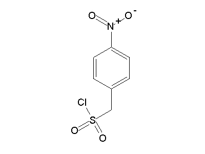 4-Nitrobenzylsulfonyl chloride structure